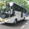 foto ilustrasi Transjabodetabek di Kota Bandung. (Dimas/JE)