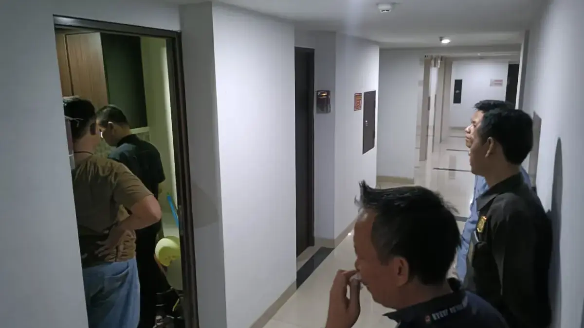 Ist. Polda Jabar saat berhasil meringkus pelaku kekerasan seksual kepada anak kandungnya sendiri di wilayah Ko