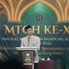 Bupati Bandung Barat, Jeje Ritchie Ismail saat menghadiri giat Musabaqah Tilawatil Quran dan Hadits (MTQH) XI
