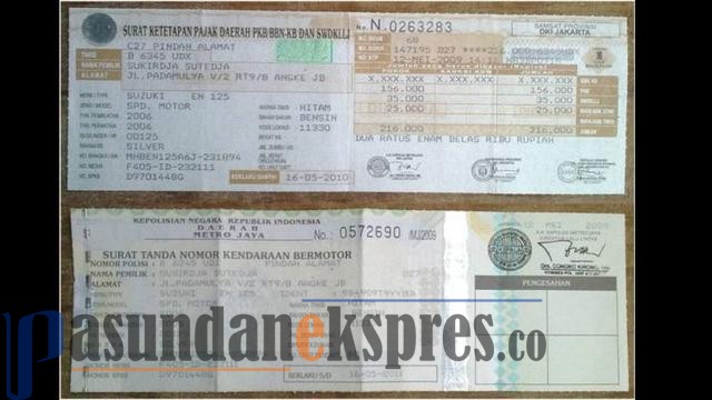 Polres Karawang Ungkap Pelaku Pemalsuan STNK Polres Karawang Ungkap Pelaku Pemalsuan STNK