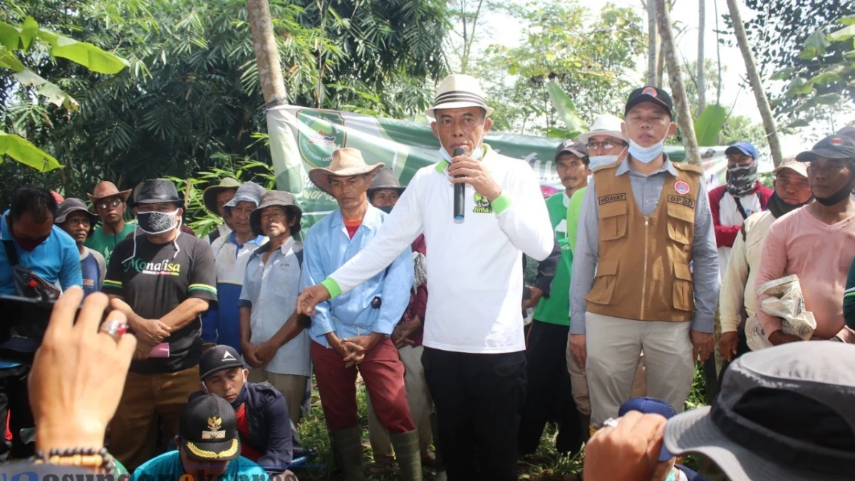 Bupati Subang Dorong Penggarap Lahan Nyambi jadi Pengrajin Arang Bupati Subang Dorong Penggarap Lahan Nyambi jadi Pengrajin Arang