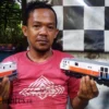 Berawal dari Kecintaan terhadap Kereta Api, Jaelani hasilkan Uang dari Miniatur Lokomotif