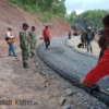 Jalan Dermaga-Bukanagara Masuk Tahap Finising