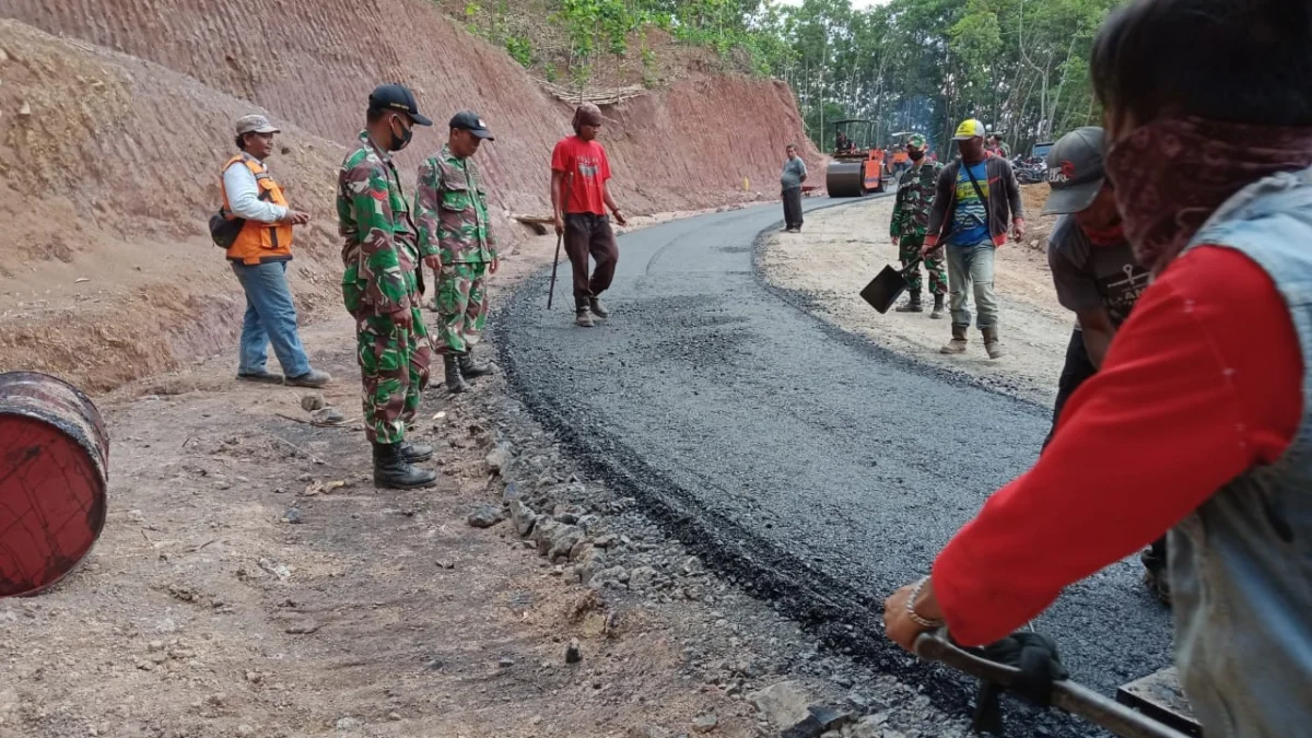 Jalan Dermaga-Bukanagara Masuk Tahap Finising