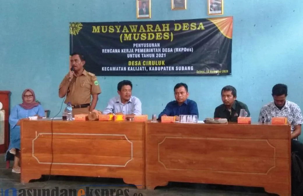 Musdes Desa Ciruluk Prioritaskan Pemberdayaan Masyarakat Musdes Desa Ciruluk Prioritaskan Pemberdayaan Masyarakat