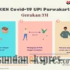 KKN UPI Kampus Purwakarta Lakukan Sosialisasi 3M di Sosial Media