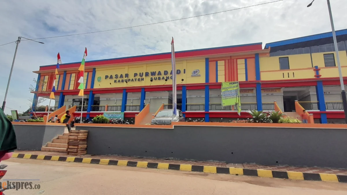 Keren, Ini Wajah Baru Pasar Purwadadi Subang Keren, Ini Wajah Baru Pasar Purwadadi Subang