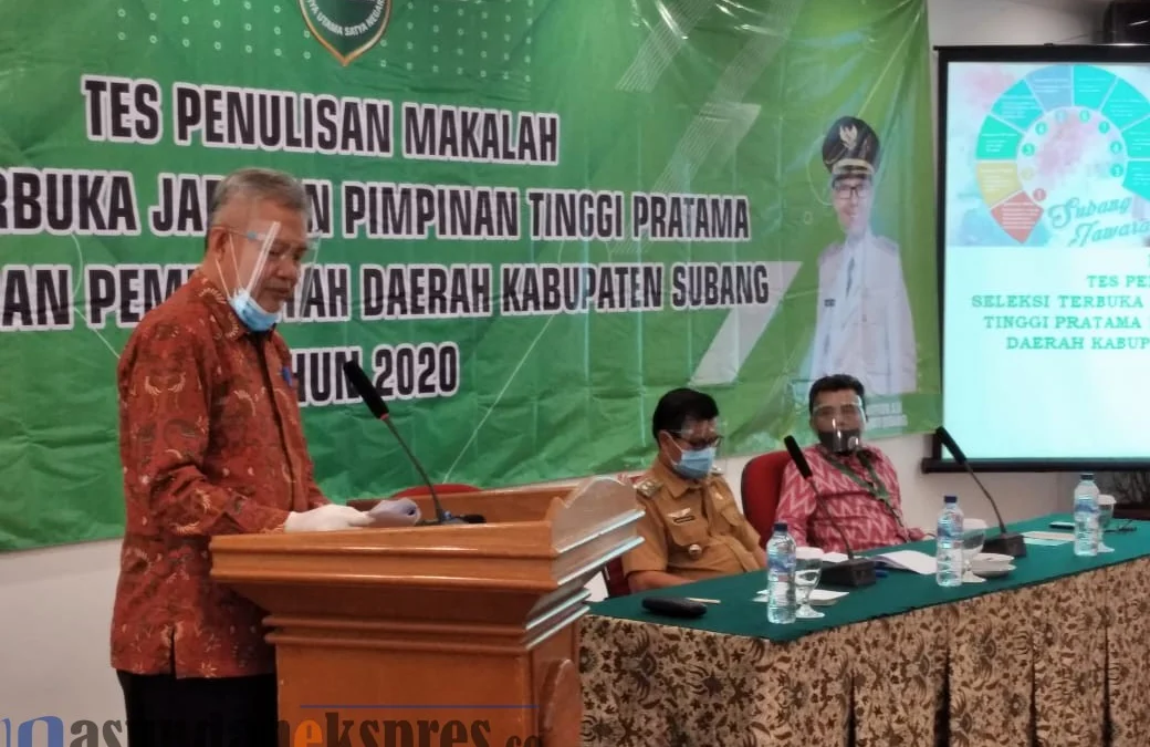 Pemkab Gelar Open Bidding, dr Maxi Disebut Layak Pimpin Dinas Kesehatan Subang open bidding di subang