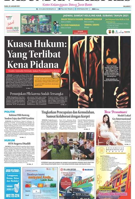 (E-Paper) Pasundan 20 Januari 2021