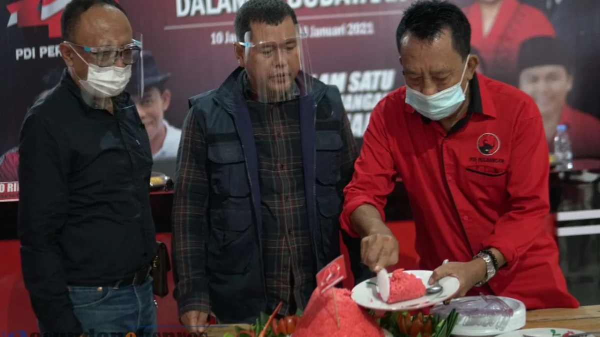 HUT ke 48 PDIP, Maman: Kader Harus Dekat dengan Rakyat HUT ke 48 PDIP, Maman: Kader Harus Dekat dengan Rakyat