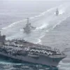 Memanas! Kapal Induk dan Kapal Penjelajah Rudal AS Masuk ke Laut Cina Selatan