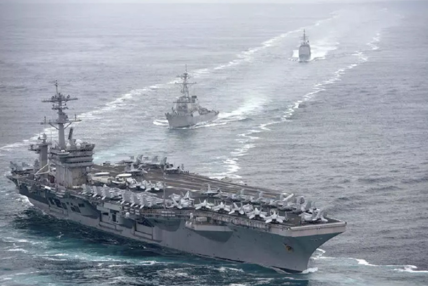 Memanas! Kapal Induk dan Kapal Penjelajah Rudal AS Masuk ke Laut Cina Selatan Memanas! Kapal Induk dan Kapal Penjelajah Rudal AS Masuk ke Laut Cina Selatan