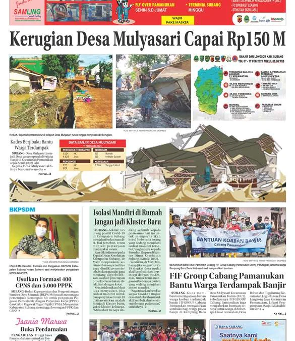 (E-Paper) Pasundan 19 Februari 2021