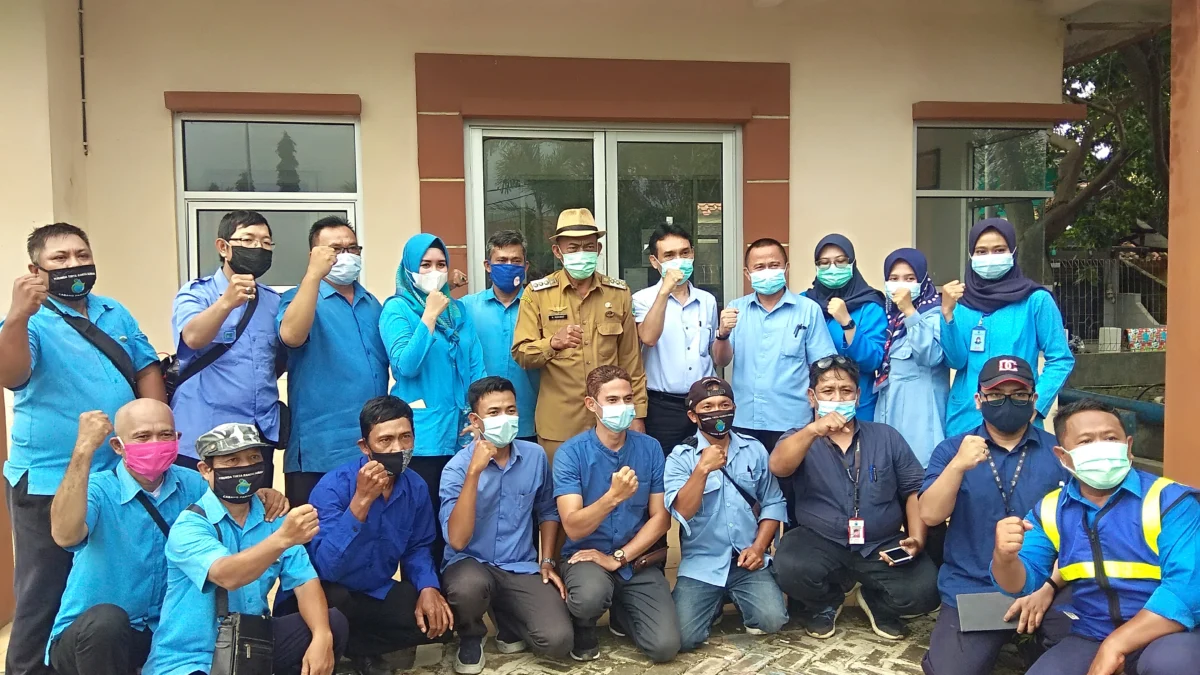 Ini Pesan Bupati Ruhimat saat Kunjungi PDAM Cabang Pamanukan