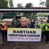 PT KJIE Salurkan Bantuan untuk Korban Banjir Karawang