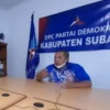 Kader Demokrat Subang Loyal kepada AHY, Ini Pernyataan Ketua DPC Ahmad Rizal soal KLB Deli Serdang