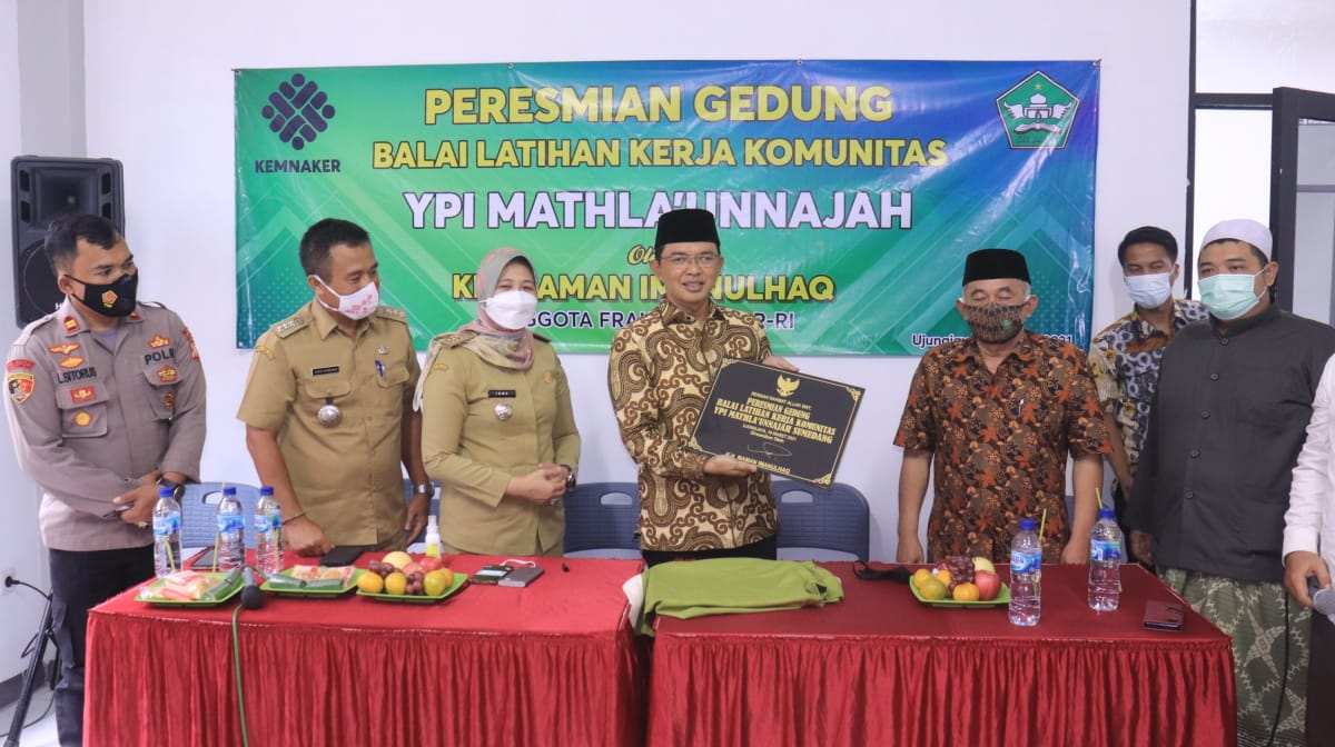 Resmikan BLK Pesantren di Sumedang, Legislator PKB Yakin Santri Bisa Unggul di Persaingan Global