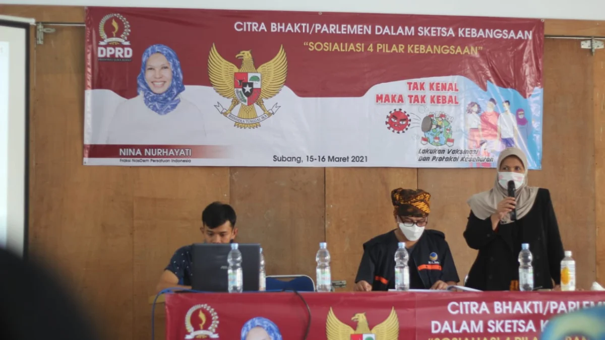 Nina Ajak Generasi Milenial Tidak Melupakan Empat Pilar Kebangsaan