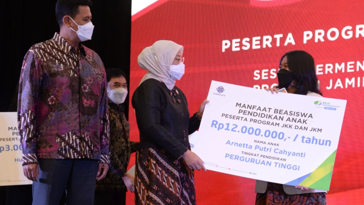 BPJamsostek Realisasikan Kenaikan Beasiswa hingga 1.350%