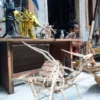 Keren, Pemuda Asal Plered Sulap Kardus Bekas Jadi Action Figure