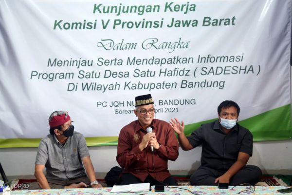 Apresiasi Sadesha, Gus Ahad: Bisa Lahirkan Ribuan Hafiz Baru