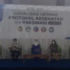 Sosialisasi Germas, Linda Megawati: Jangan Kendor Terapkan Protokol Kesehatan