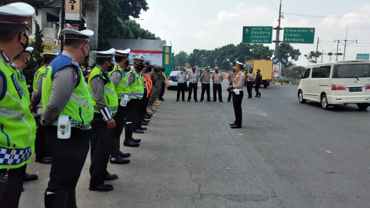 600 Personil Gabungan Siap Halau Pemudik