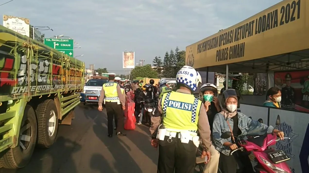 720 Kendaraan Pemudik Diputar Balik