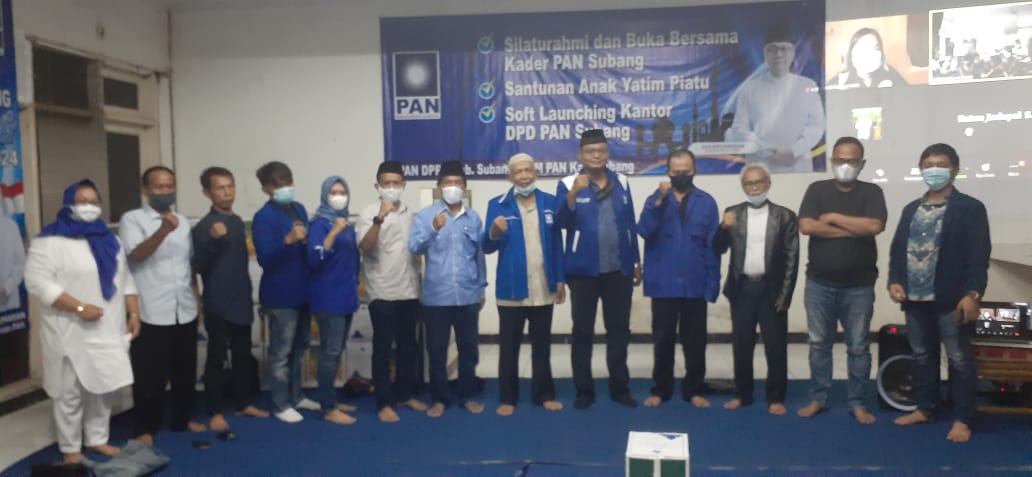 Miliki Rumah PAN Subang, Neng Farah Solidkan Kader, Pengurus dan Organisasi Sayap