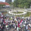 Aksi Bela Palestina Subang Kumpulkan Donasi Rp13 Juta