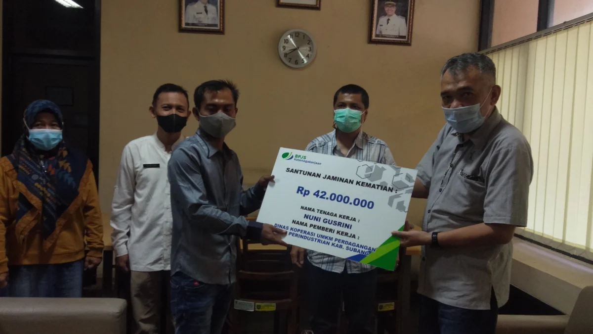 Baru Terdaftar 5 Bulan, Ahli Waris Honorer Menerima Santunan Rp42 Juta dari BP Jamsostek