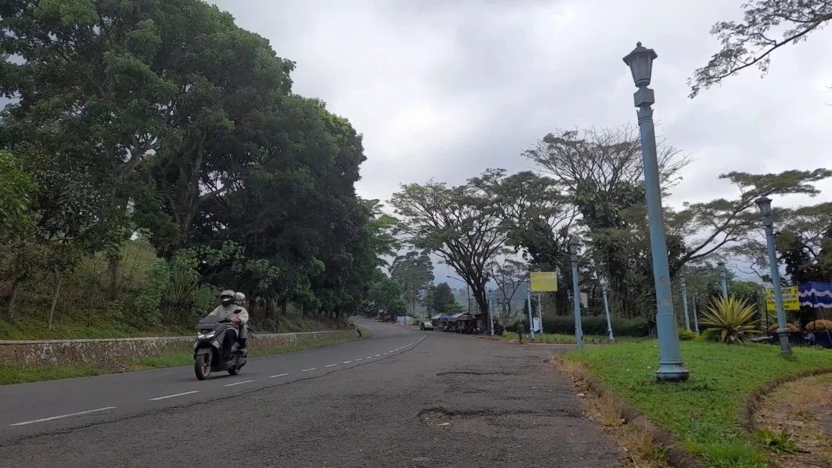 Hari Lebaran, Jalan Raya Subang - Bandung Sepi