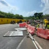 Antisipasi Terowongan Amblas KCIC Buka Akses Jalan Baru