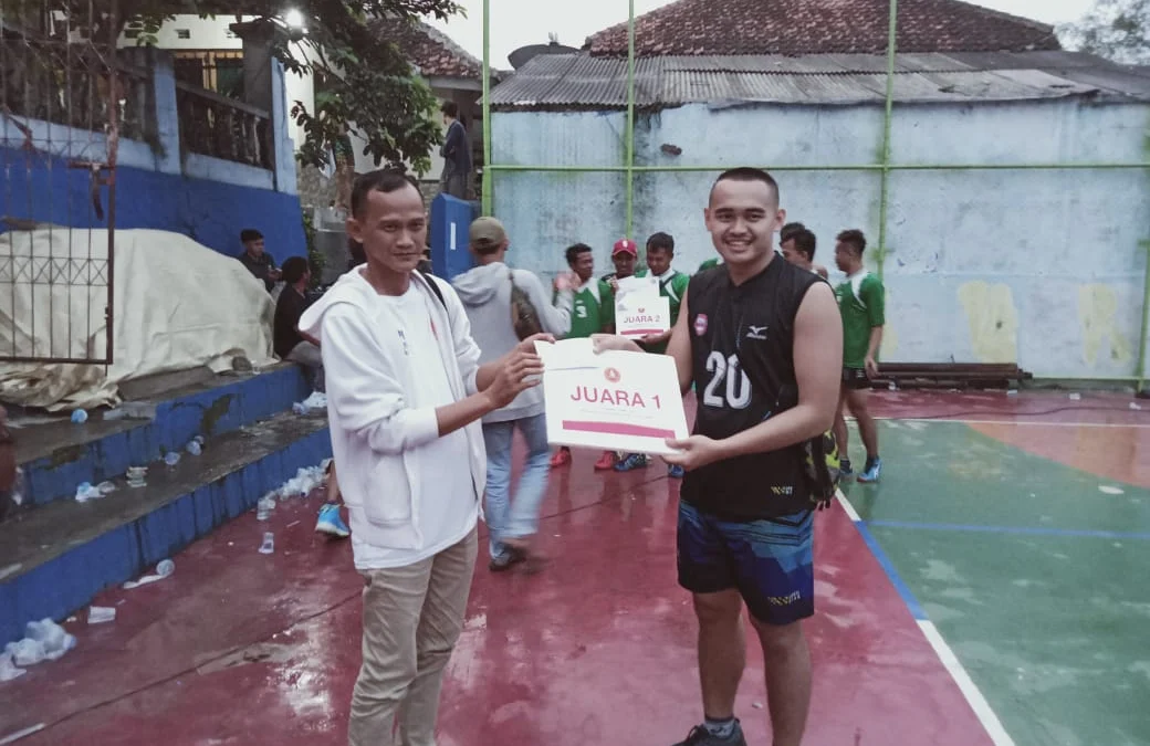 Pemuda Muhammadiyah Cabang Jalancagak Gelar Turnamen Tumpukan Open Volly