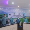 Sebelum Dinyatakan Positif Covid 19, Hj Yoyoh Sopiah Ruhimat Hadiri Lomba Kader Virtual di Command Center Subang