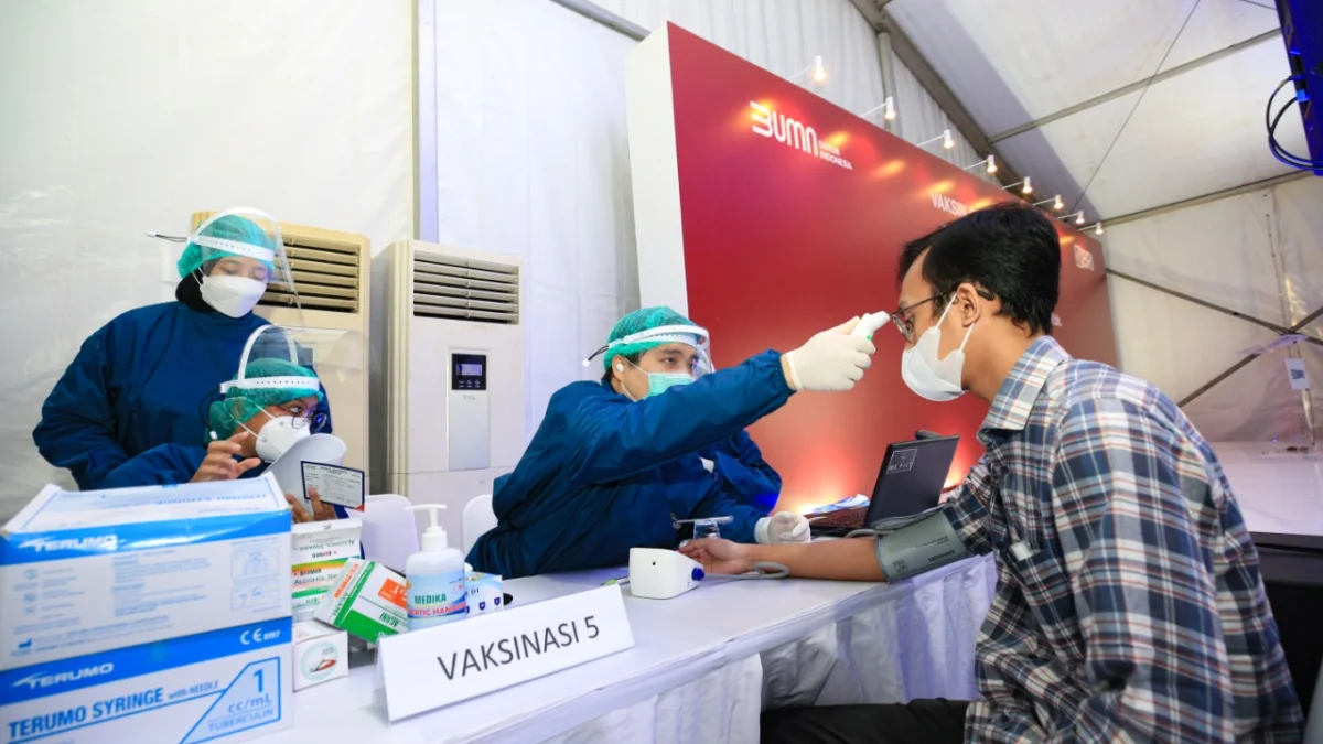 Terapkan People First, BRI Gelar Program Vaksinasi Gotong Royong untuk Karyawan dan Keluarganya