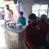 Polres Vaksin Sopir Angkot dan Ojol