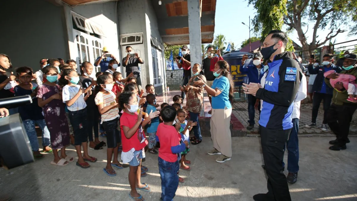 Hari Anak Nasional, AHY Ajak Orang Tua Jadi Garda Terdepan Lindungi Anak-anak Dari Virus Covid-19