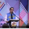 Gubernur Jawa Barat (Jabar) Ridwan Kamil saat membuka Musyawarah Daerah (Musda) XV Komite Nasional Pemuda Indonesia (KNPI) Provinsi Jabar 2021 di Hotel Harmoni, Kabupaten Garut, Rabu (25/8/2021) malam. (Foto: Pipin/Biro Adpim Jabar)