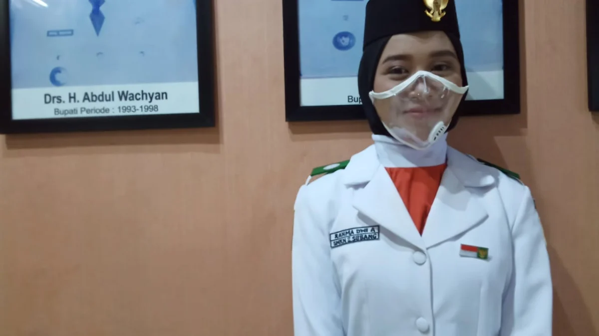 Sempat Nervous, Akhirnya Rahma Bisa Fokus Bawa Baki Bendera