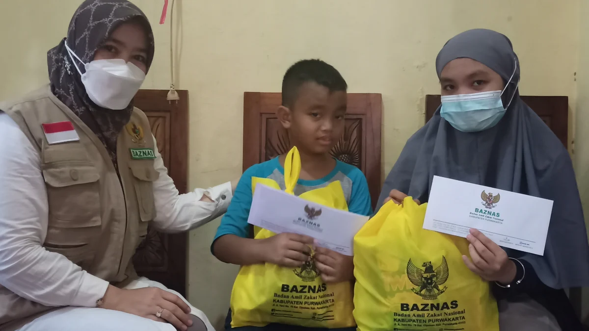 Bentuk Komitmen Baznas untuk Risqita dan Adiknya, Bantu Sejuta Per Bulan Hingga Kuliah Selesai