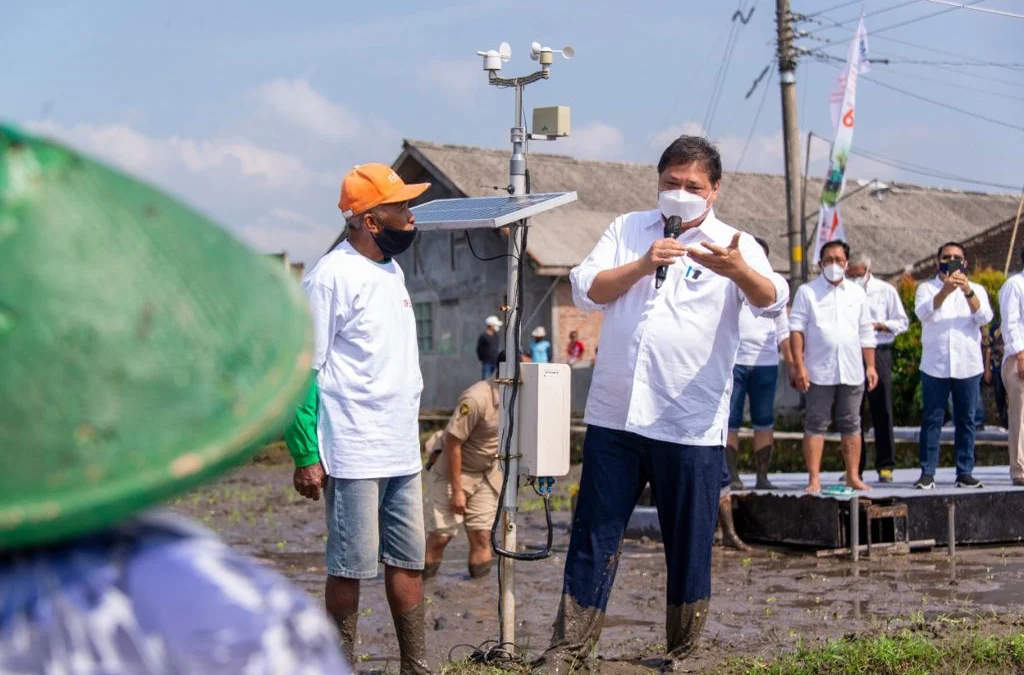 Smart Farming Petani Milienal, Airlangga: Meningkatkan Produktivitas