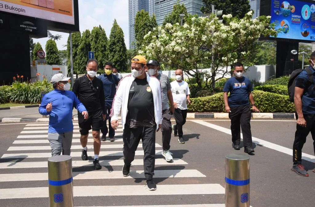 Airlangga-Cak Imin Jalan Pagi Disebut Membangun Hubungan yang Sehat