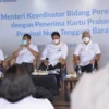 Manfaat Kartu Prakerja Diungkapkan Pria NTB Dihadapan Airlangga