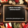 TOK! Cuti Bersama Natal dan Tahun Baru Resmi Ditiadakan