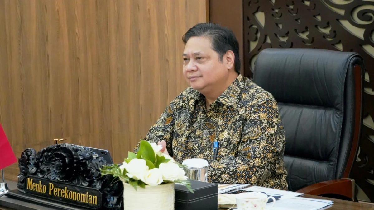 Menko Airlangga Optimis 2022 Ekonomi Indonesia Terus Menagalami Pertumbuhan