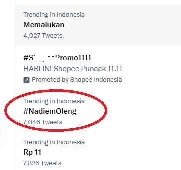 Tagar "NadiemOleng" Trending, Aturan Kemendikbud Berpotensi Memicu Kebebasan Seks di Kampus dan Sekolah