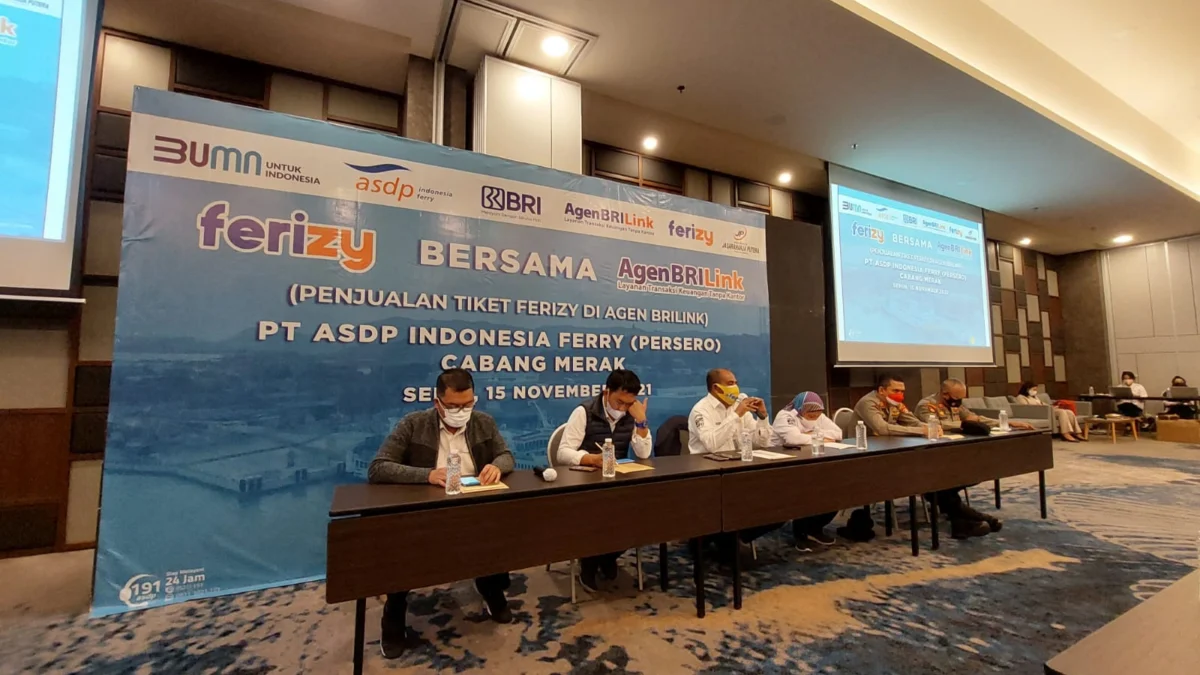 Dukung Protokol Covid Melalui Pembelian Tiket Ferry, BRI Luncurkan Peduli Lindungi Melalui Agen BRILink