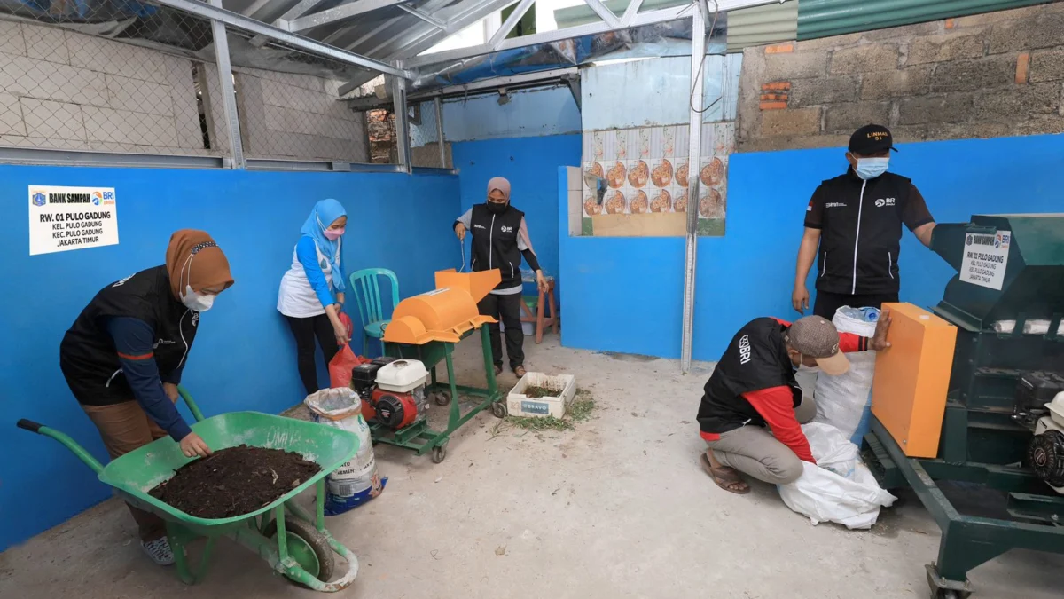 BRI Peduli Bantu Pengelolaan Sampah Terpadu dan Edukasi Linkungan Bersih