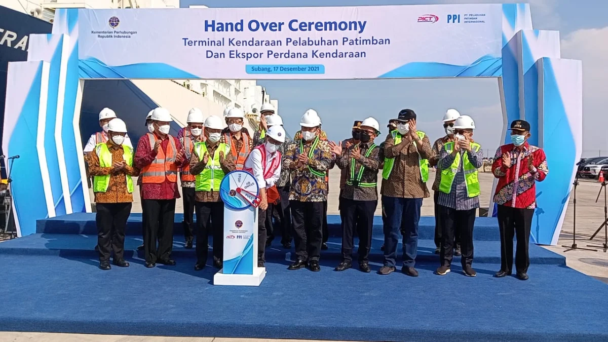 Terminal Kendaraan Pelabuhan Patimban Resmi Beroperasi, Ruhimat: Membangkitkan Gairah Ekonomi Subang